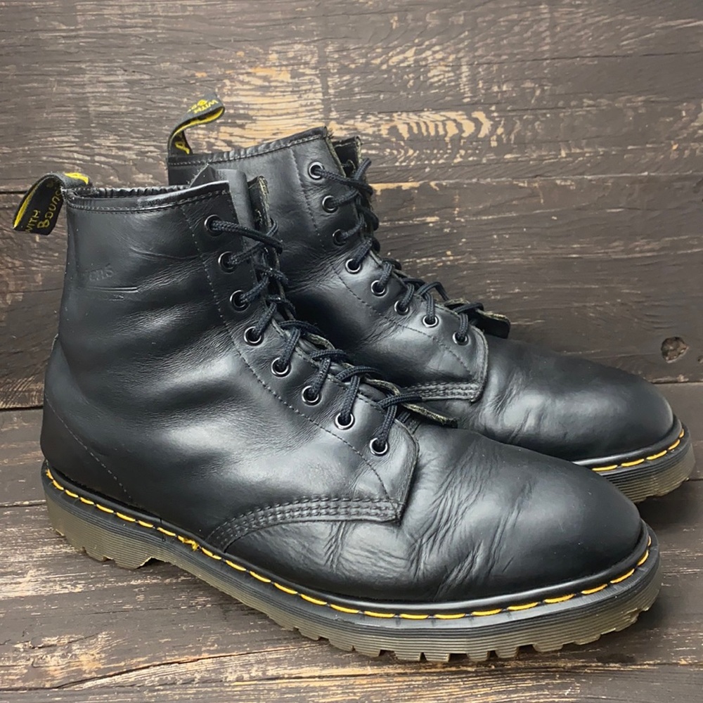 Dr Martens 1460 Leather Boots Size 14US - Picture 1 of 7